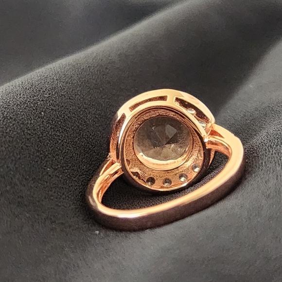 Charm Rose Gold Cocktail Ring - Picture 2 of 5